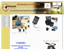 Tablet Screenshot of maximaconfianca.com.br